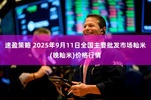 速盈策略 2025年9月11日全国主要批发市场籼米(晚籼米)价格行情